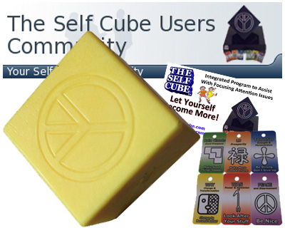 "YELLOW" Safety Spongy Cube Kit - Click Image to Close
